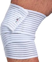 Precision Elastische Knieband Nylon/elastaan Wit One-size