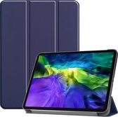 iPad Pro 2020 Hoes (11 inch) Book Case Hoesje Cover - Donker Blauw