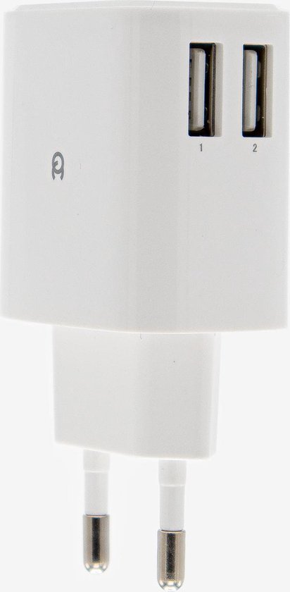 Duopack Universele Snellader - QuickCharge - 4 USB-poorten - IC Intelligent Laden - Iphone Snellader & Samsung Snellader