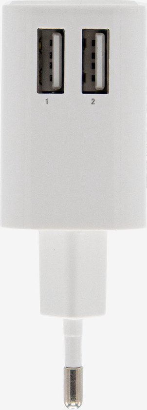 Duopack Universele Snellader - QuickCharge - 4 USB-poorten - IC Intelligent Laden - Iphone Snellader & Samsung Snellader