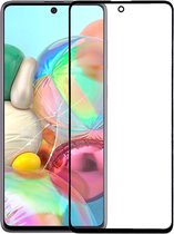 Front Screen Outer Glass Lens voor Samsung Galaxy A71 (zwart)