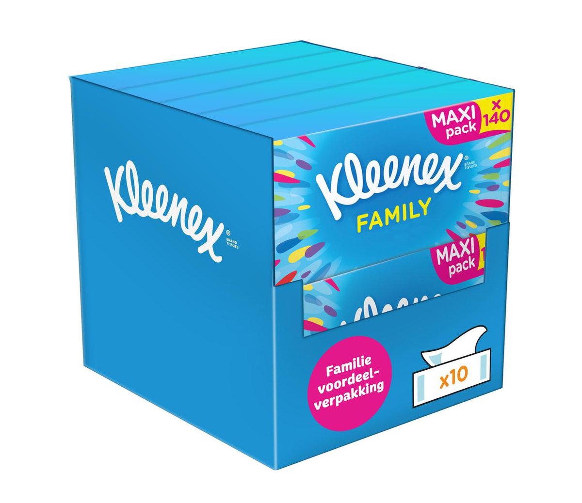 Kleenex Family Box Original Zakdoekjes 10 x 150 sheets