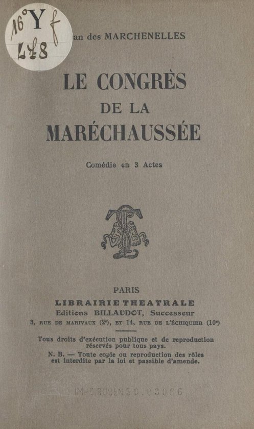 Le congrès de la maréchaussée