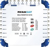MegaSat 0600153 Profiline multischakelaar 9/16