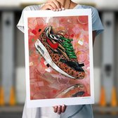 Poster - Nike Air Max Animal Pack - 70 X 50 Cm - Multicolor