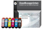 Epson 378XL inkt cartridges Multipack (6 stuks) - Huismerk set