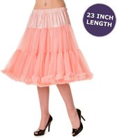 Banned Petticoat -XL/XXL- Starlite Salmon pink Vintage Roze