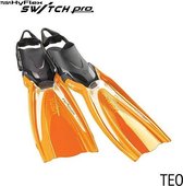 TUSA duikvinnen zwemvinnen zwemvliezen HyFlex Swith Pro vinnen SF0107 - Oranje - M (40-44)