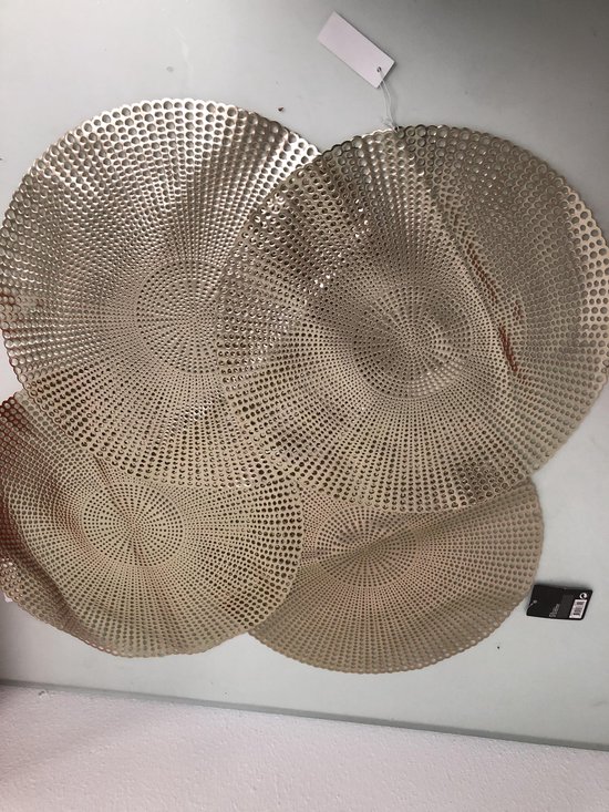 Placemats, goud ( 4 stuks)
