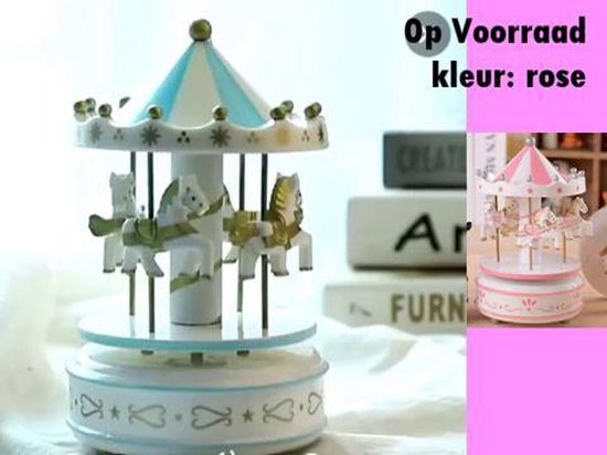 Muziekdoos Carrousel medium | Boutique - Boutique