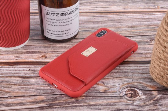 Coque arrière pour Apple iPhone Xs Max - Rouge