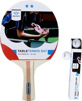 Angel Sports Tafeltennis Set 2x2ster batje Met 6 Ballen