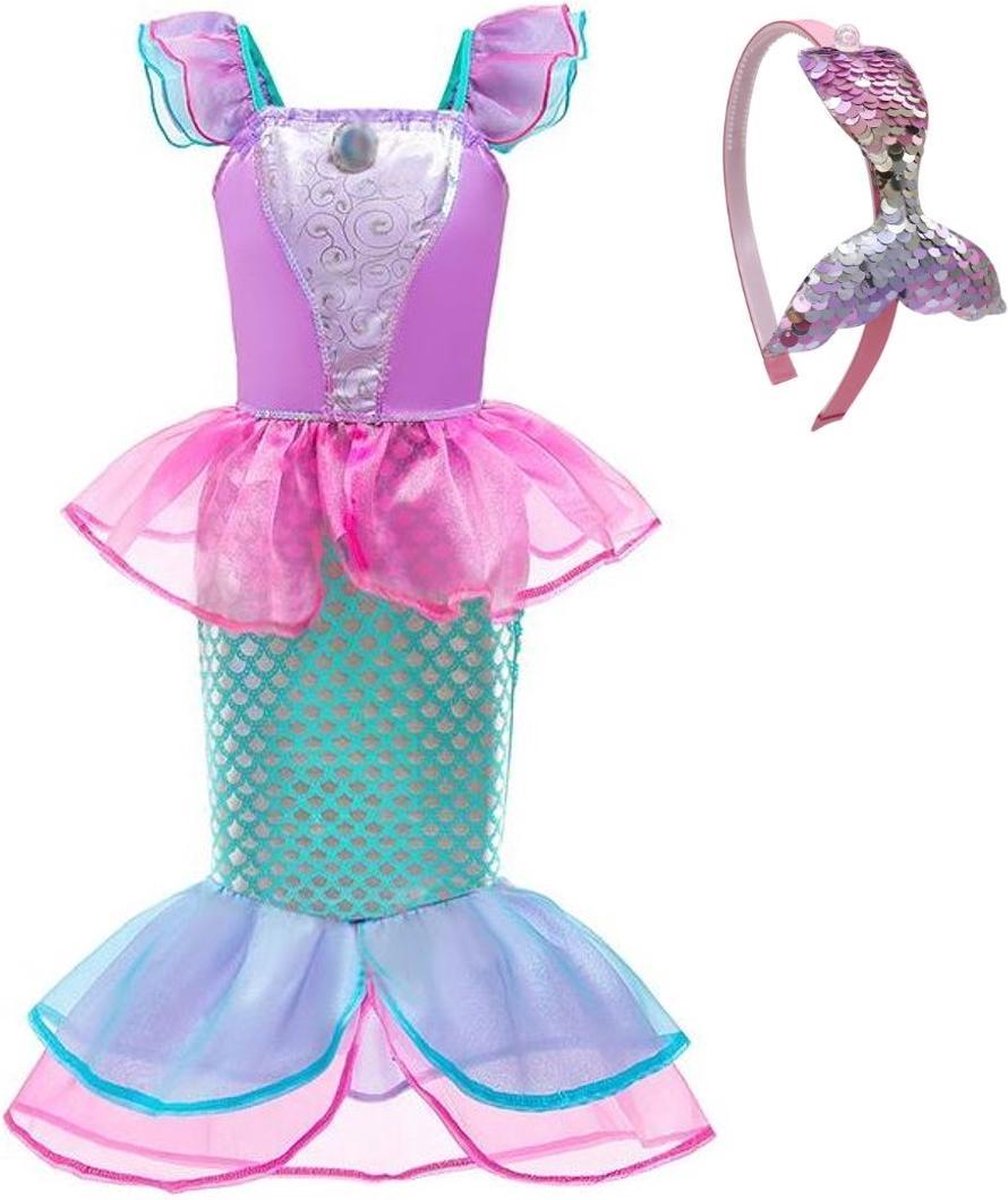 Set van 3 parelarmbanden met mooi zeemeermin motief voor meisjes Set van 3 parelarmbanden met mooi zeemeermin motief voor meisjes