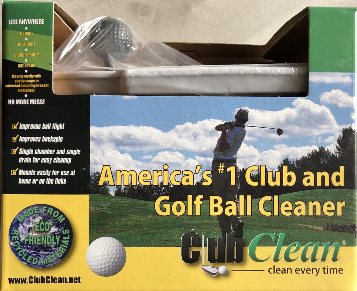 Chip Wijzer Structureel Club Clean golfclub - golfbal - reiniger | bol.com