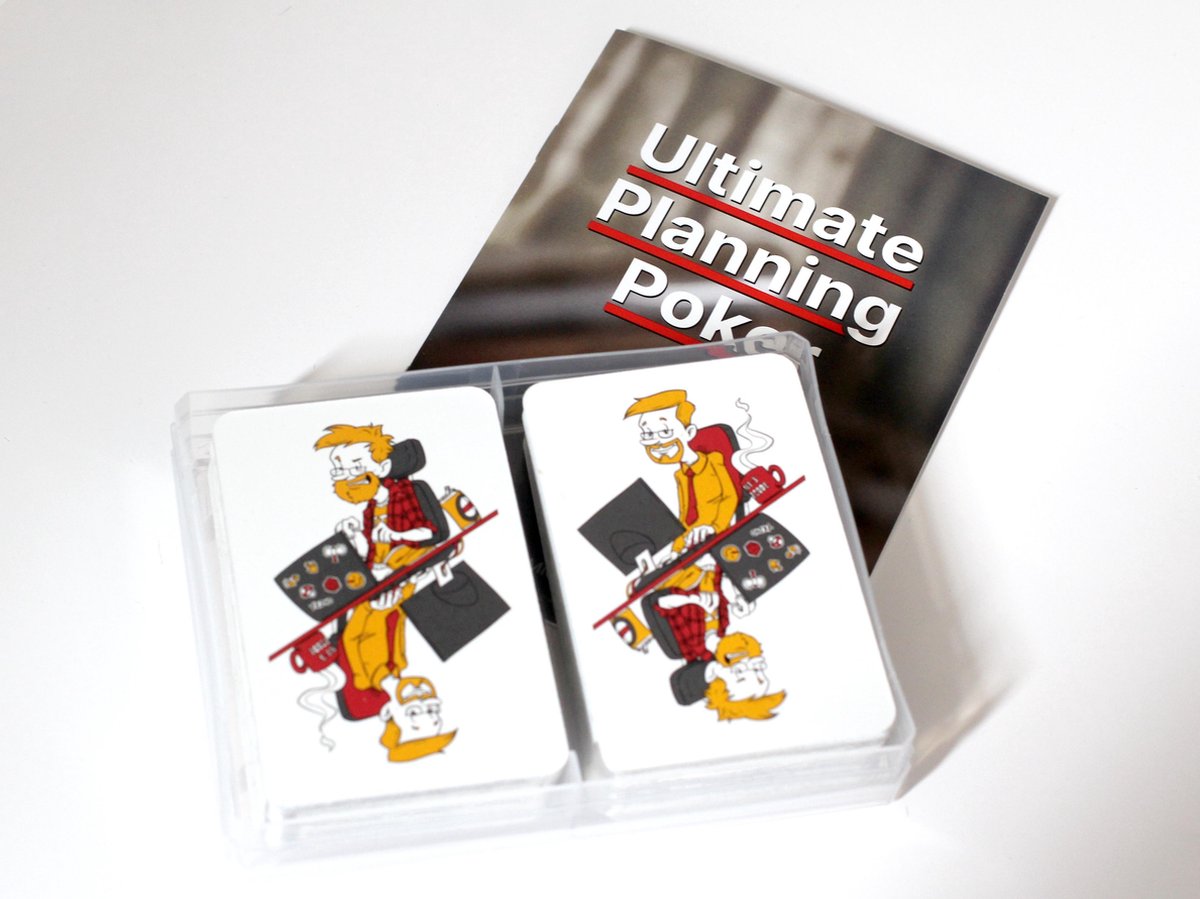 Ultimate Planning Poker kaarten voor 8 softwareontwikkelaars Games