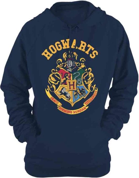 Harry Potter Hoodie/trui -XS- Crest Blauw | bol.com