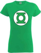 DC Comics Green Lantern Dames Tshirt -XL- Emblem Groen