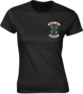 Riverdale Dames Tshirt -L- Serpents Zwart