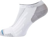 Odlo Running Low Cut Socks  Loopkousen - Maat 45-47 - Unisex - wit/grijs