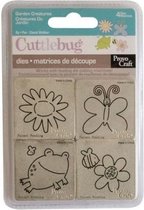 Cuttlebug dies x4 assorted garden creaturesCuttlebug dies x4 assorted garden creatures