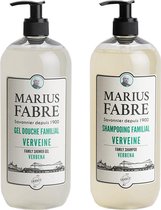 Marius Fabre – 1900 – Douchegel 1L & Shampoo Verbena 1L - voordeelbundel