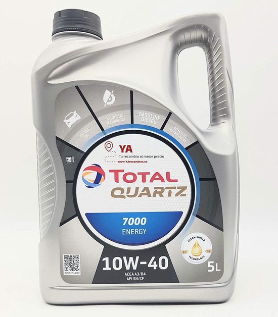 Motorolie Total Quartz 7000 ENERGY 10W-40 5 Liter