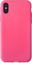 Backcover hoesje voor Apple iPhone X- Apple iPhone Xs - Roze- 8719273273937