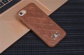 UNIQ Accessory iPhone 7-8 Kunstleer Hard Case Back cover - Bruin- 8719273285015
