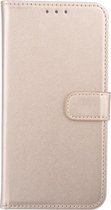 Goud hoesje Samsung Galaxy J8 (2018) Book Case - Pasjeshouder - Magneetsluiting (J810F)