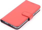 Rood hoesje Sony Xperia XZ2 Compact Book Case - Pasjeshouder - Magneetsluiting