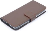 Bruin hoesje Nokia 7 Plus - Book Case - Pasjeshouder - Magneetsluiting
