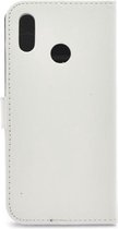 Wit hoesje Huawei P20 Lite - Book Case - Pasjeshouder - Magneetsluiting