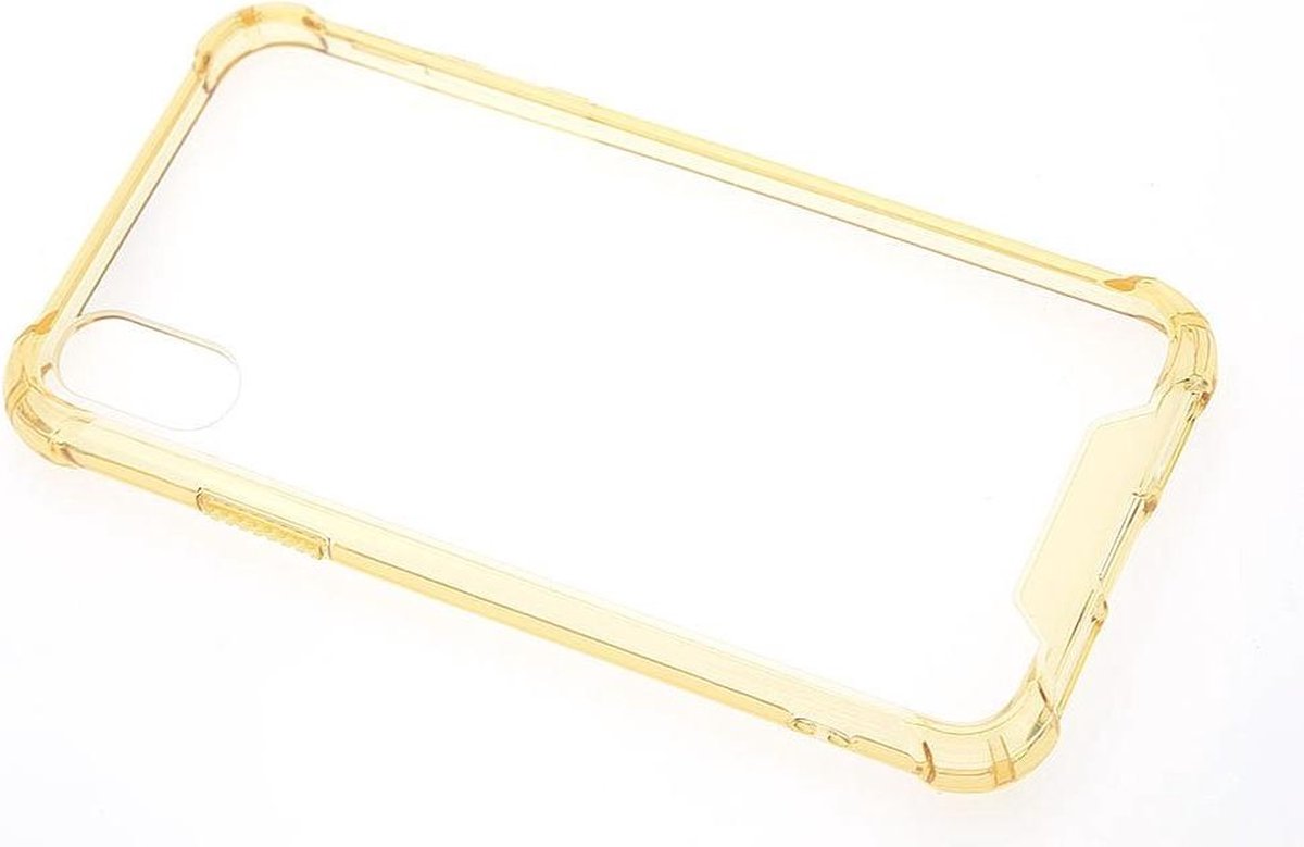 Backcover hoesje voor Apple iPhone X- Apple iPhone Xs - Transparant- 8719273253601