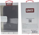UNIQ Accessory Zwart hoesje iPhone 7-8 Plus - Book Case - Kunstleer