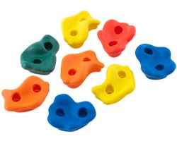Hörby Bruk Klimgrepen Multicolor 8 Stuks - klimwand - glijbaan- klimrek