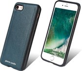 Blauw hoesje Pierre Cardin - Backcover - Stijlvol - Leer - iPhone 7-8 - Luxe cover