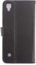 HTC X Style Book Case hoesje - Zwart - Pasjeshouder - Magneetsluiting