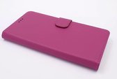 LG Optimus G6 Book Case hoesje - Felroze - Pasjeshouder - Magneetsluiting