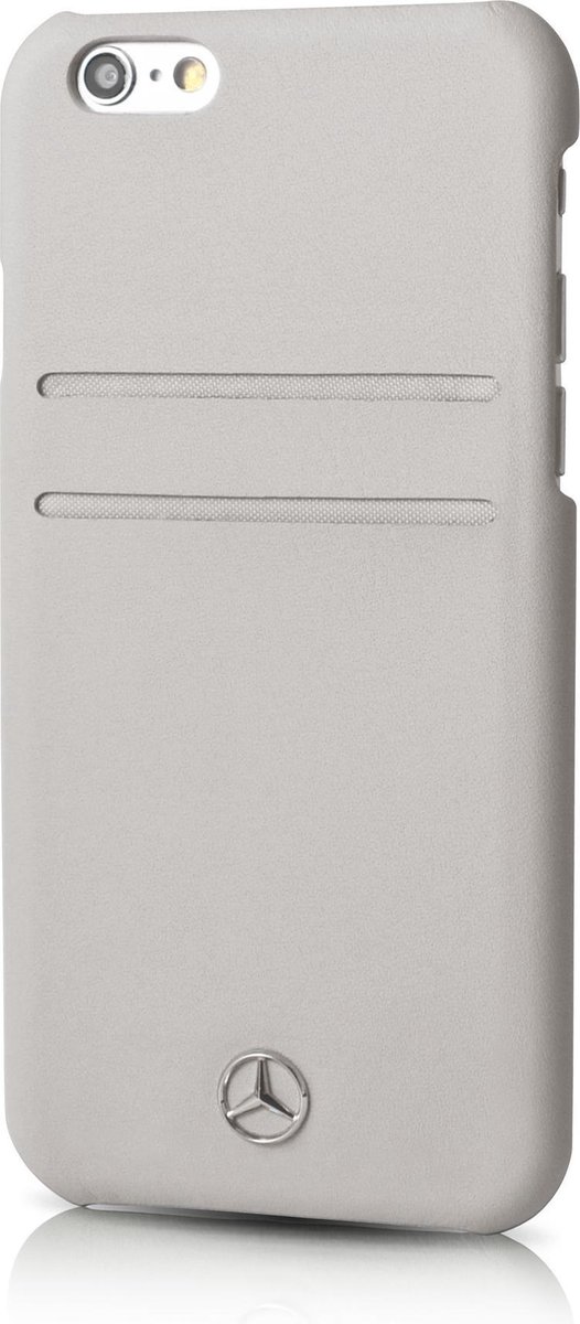 Mercedes-Benz Pure Line Card Slot Back Case - Apple iPhone 6/6S Plus (5.5