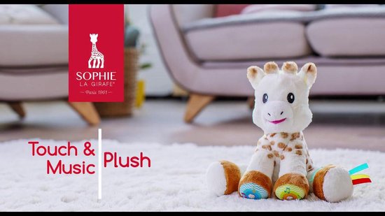 Peluche Touch & music (Sophie la girafe)