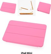 Apple iPad Mini 2-3 Roze Smart Case - Book Case Tablethoes- 8719273232460