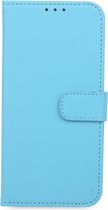 Blauw hoesje Samsung Galaxy J6 (2017) Book Case - Pasjeshouder - Magneetsluiting (J600F)