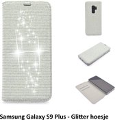 Zilver hoesje voor de Samsung Galaxy S9 Plus Book Case - Pasjeshouder - Magneetsluiting (G965)