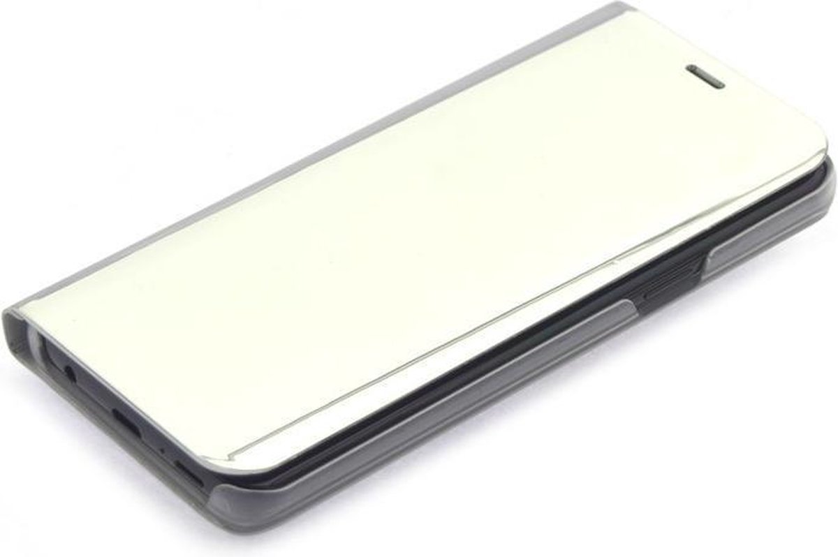 Zilver hoesje Samsung Galaxy S9 Book Case - Pasjeshouder - Magneetsluiting (G960)