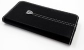 Zwart hoesje voor de Samsung Galaxy S7 Book Case - Pasjeshouder - Magneetsluiting (G930F)