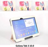 Samsung Galaxy Tab 3 10.1 Smart Tablethoes Print voor bescherming van tablet (P5210)- 8719273119655