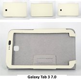 Samsung Galaxy Tab 3 7.0 Smart Tablethoes Wit voor bescherming van tablet (T210)- 8719273107874