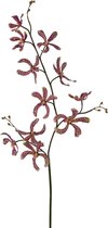 Viv! Home Luxuries Orchidee - zijden bloem - roze - groot - 106cm - topkwaliteit