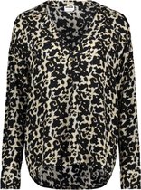 Nmjackie Miva L/s Top 27011950 Black/tortoiselle