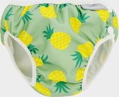 Imse Vimse wasbare zwemluier - Pineapple - XL 11-14 kg. - groen